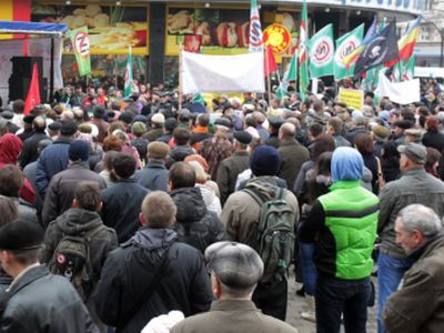 Митинг против добычи никеля. Фото "Движения в защиту Хопра"