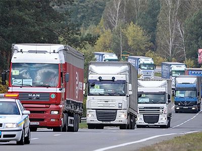 Гуманитарная помощь из Германии. Фото: itar-tass.com