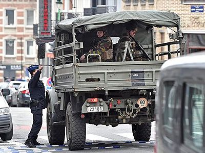 Бельгия после терактов. Фото: wdam.com